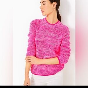 NEW w/tags (NWT)
Lilly Pulitzer Deba Women's Sweater
Passion Fruit Pink
Marl